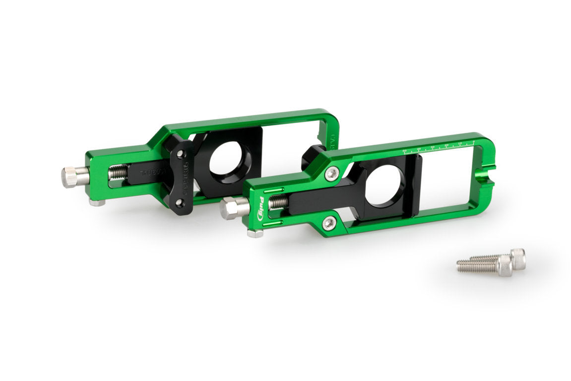 Puig Aluminium Chain Tensioner | Green | Suzuki GSX-S 1000 2021>Current -  Shop name