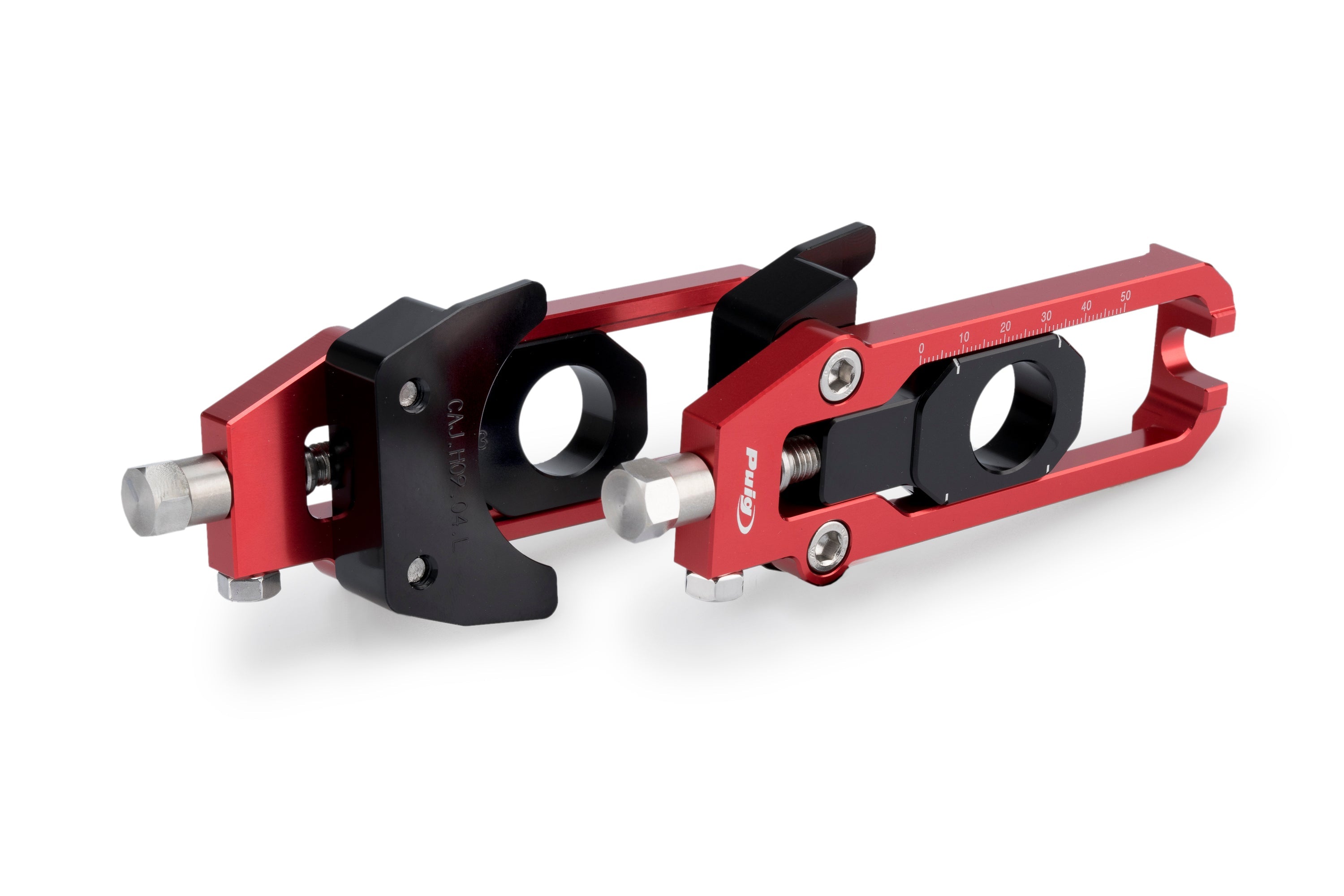Puig Aluminium Chain Tensioner | Red | Honda CB650R/CBR650R 2019>Current -  Shop name
