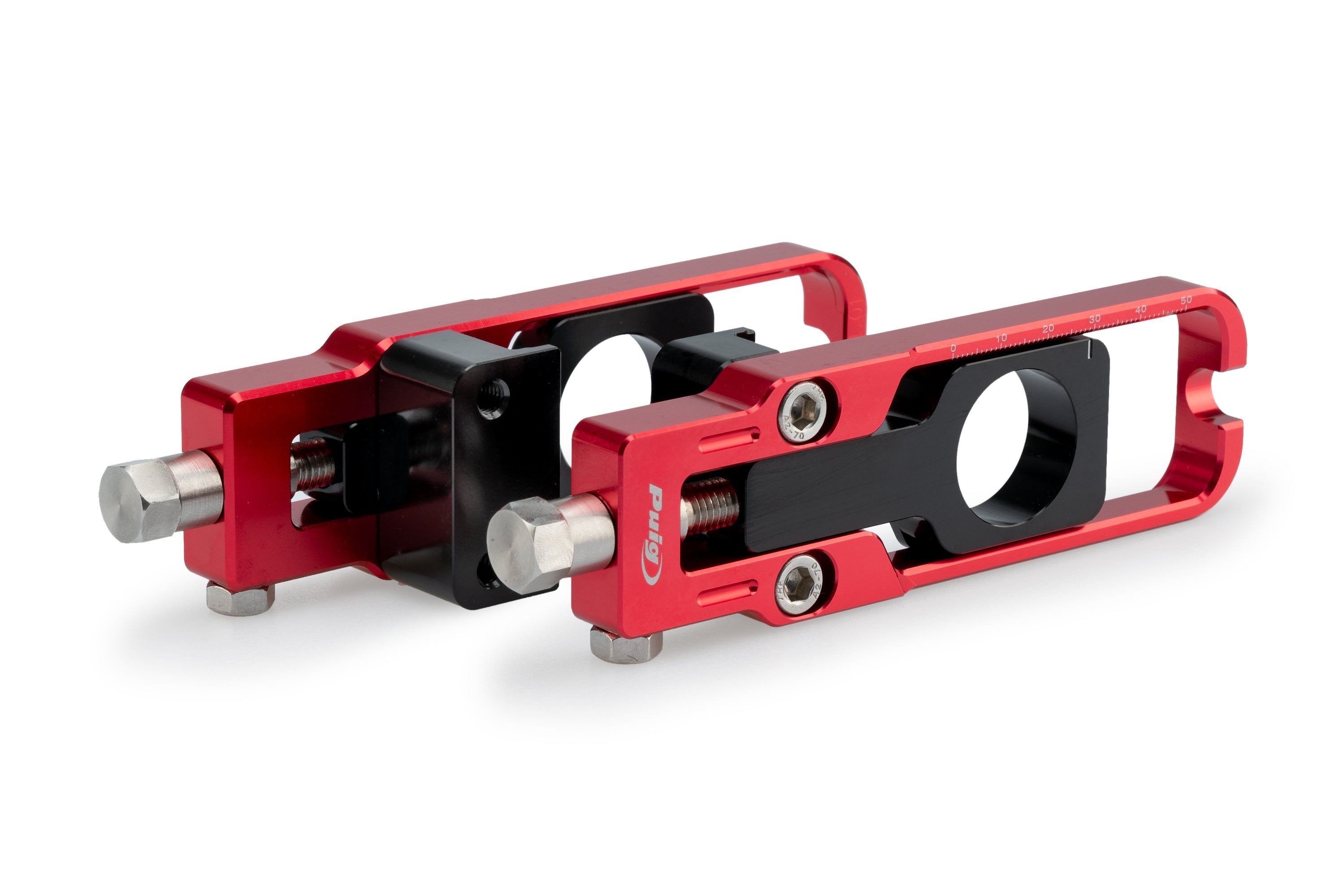 Puig Aluminium Chain Tensioner | Red | Suzuki GSX-8R/S 2023>Current -  Shop name
