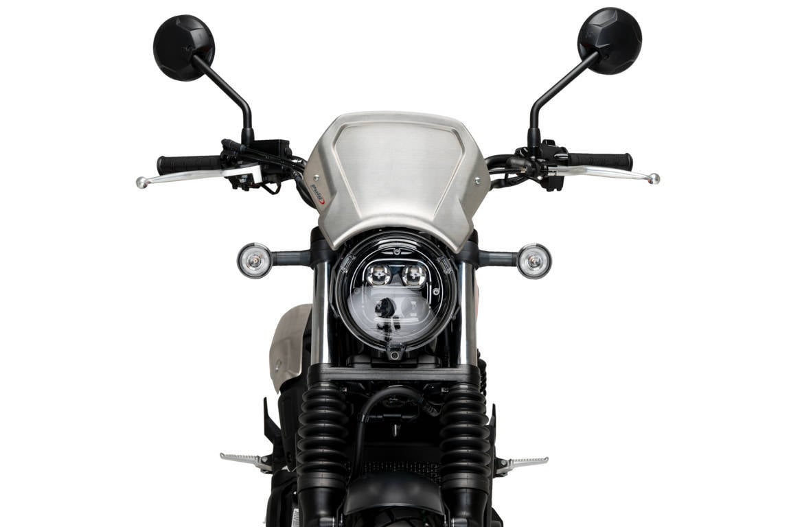 Puig Aluminium Fly Screen | Silver | Honda CL 500 2023>Current -  Shop name