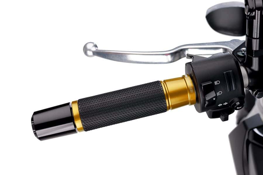 Puig Ascent Grips - 119mm | Gold -  Shop name