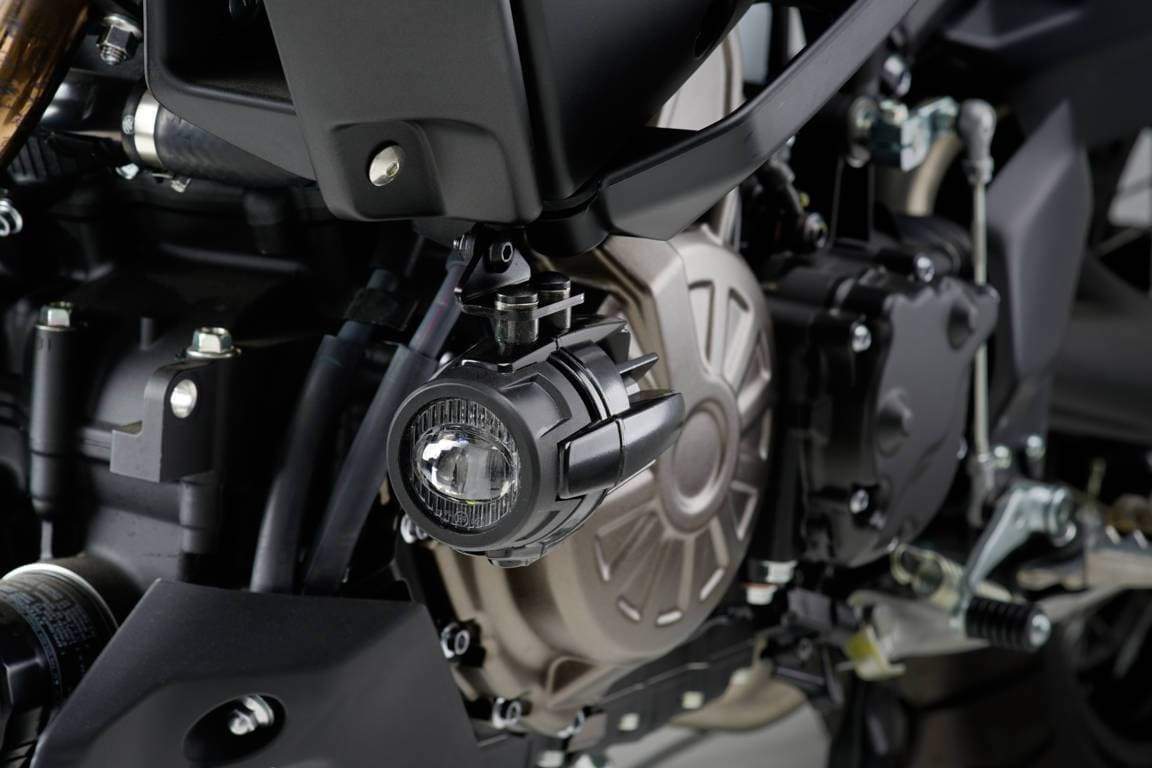 Puig Auxiliary Light Supports | Black | Yamaha XT 1200 Z Super Tenere 2018>2020 -  Shop name
