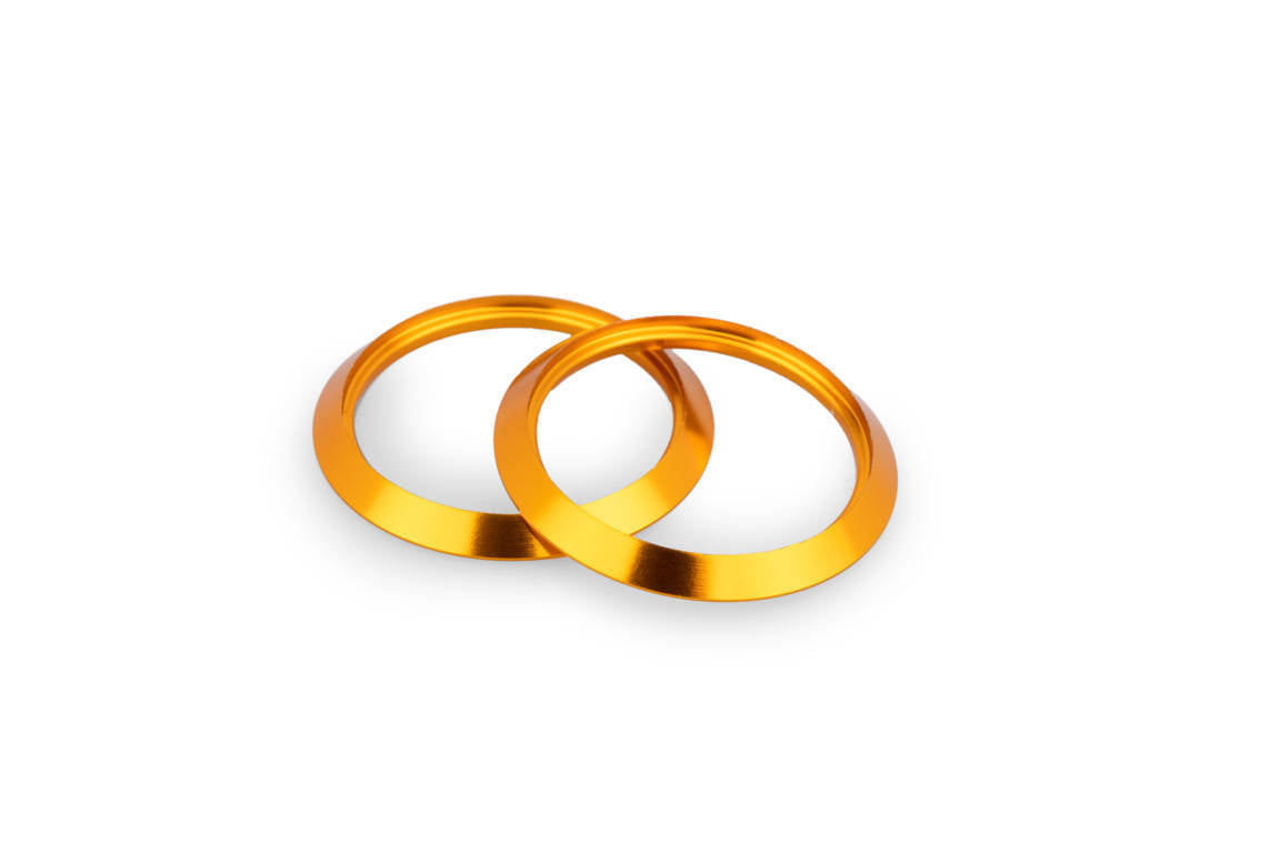 Puig Balance Bar Ends Spare Rings Pair | Gold-Spares-Pyramid Motorcycle Accessories