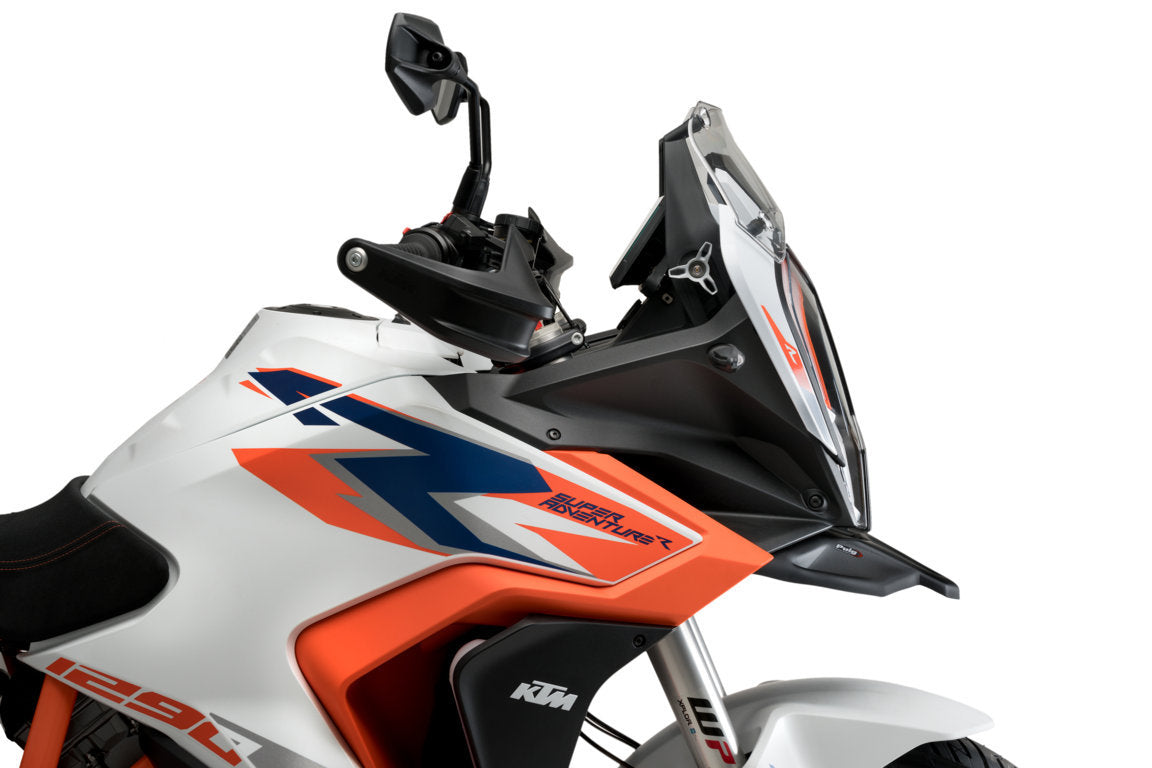 PUIGプーチ KTM ENGINESPOILER 1290DUKER/GT PUIG Engine Spoiler - KTM SUPERDUKE 1290 R / GT — Motorcycle