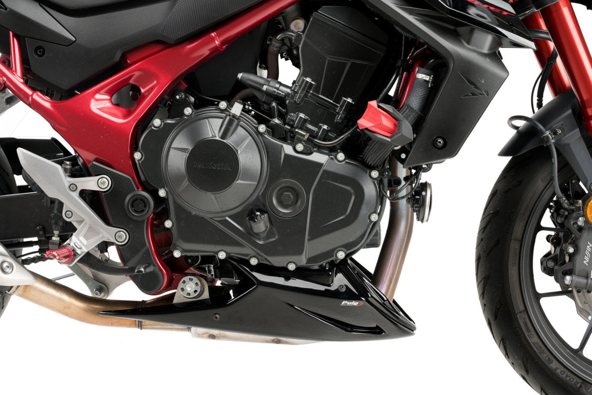 Puig Belly Pan | Gloss Black | Honda CB750 Hornet 2023>Current -  Shop name