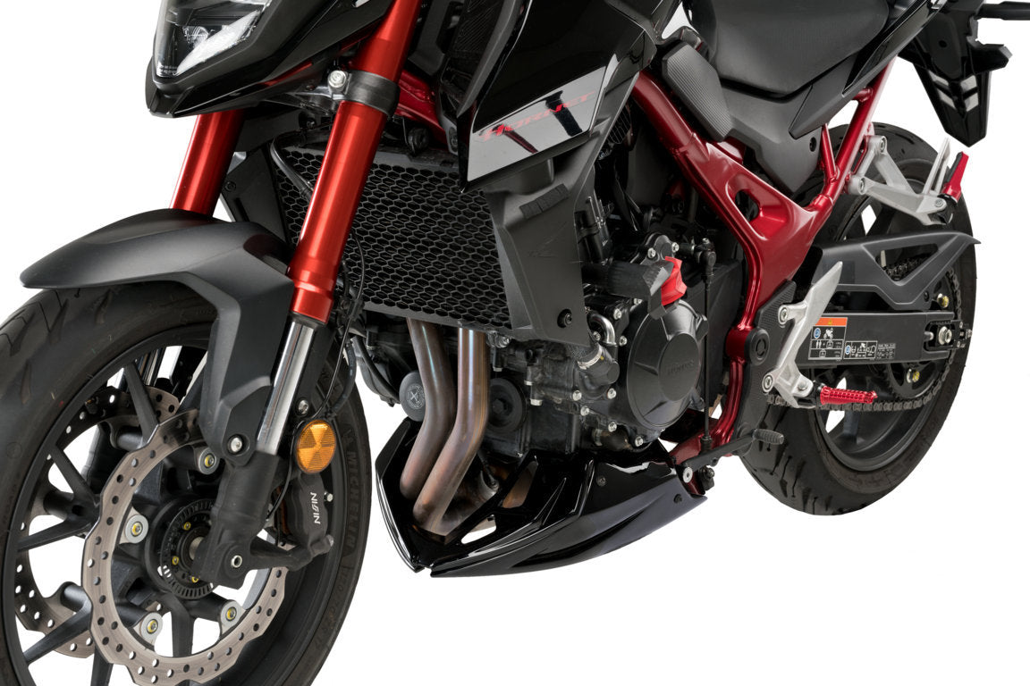 Puig Belly Pan | Gloss Black | Honda CB750 Hornet 2023>Current -  Shop name