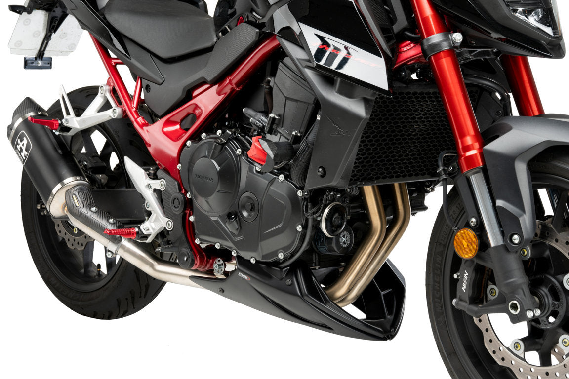 Puig Belly Pan | Gloss Black | Honda CB750 Hornet 2023>Current -  Shop name