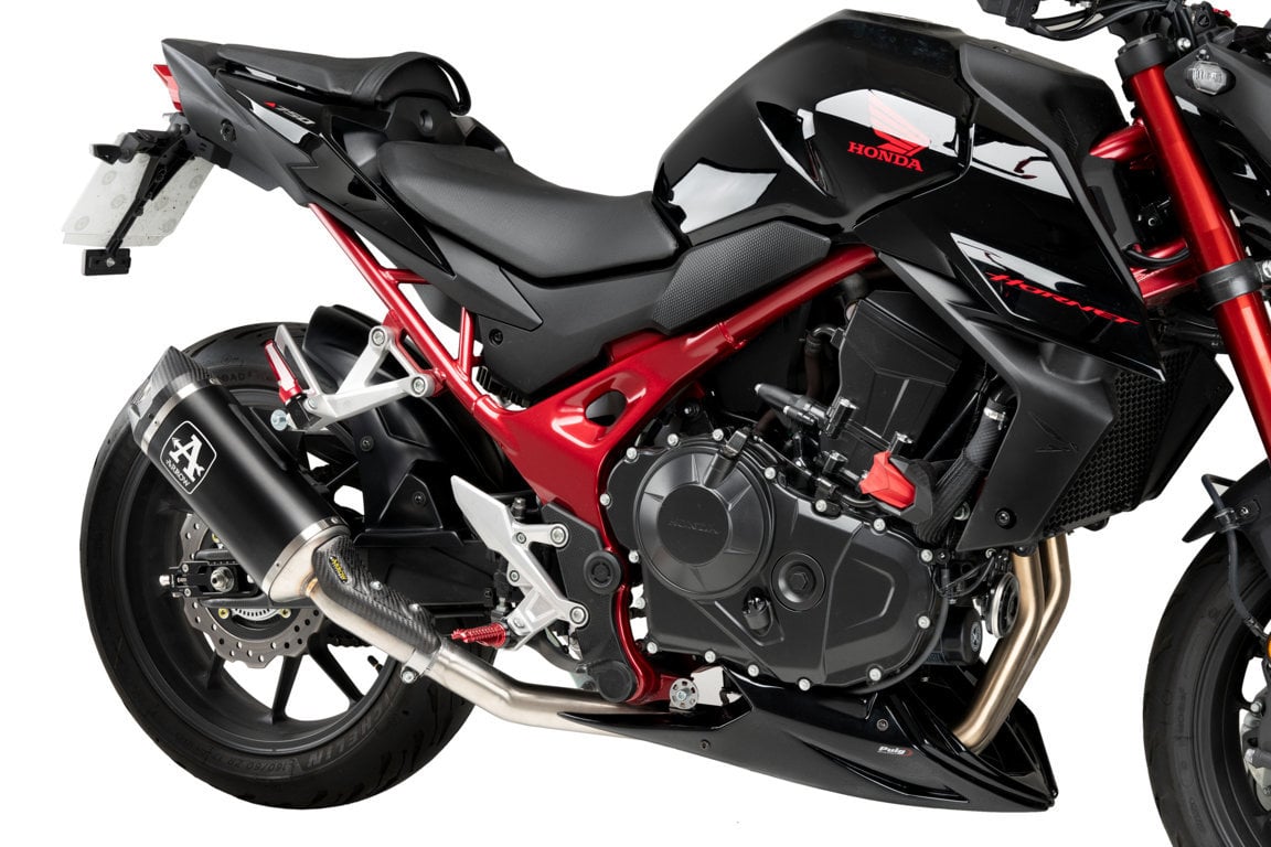 Puig Belly Pan | Gloss Black | Honda CB750 Hornet 2023>Current -  Shop name