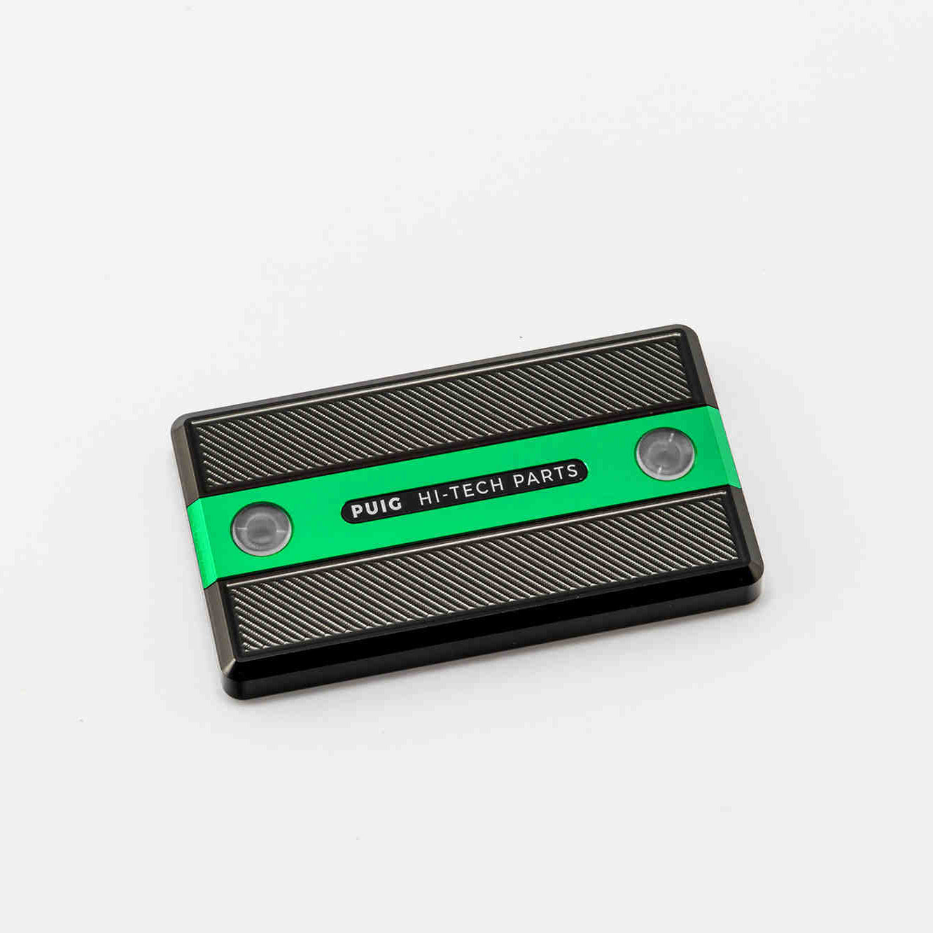 Puig Brake Fluid Reservoir Cover | Green | Suzuki GSR 750 2011>2016 -  Shop name