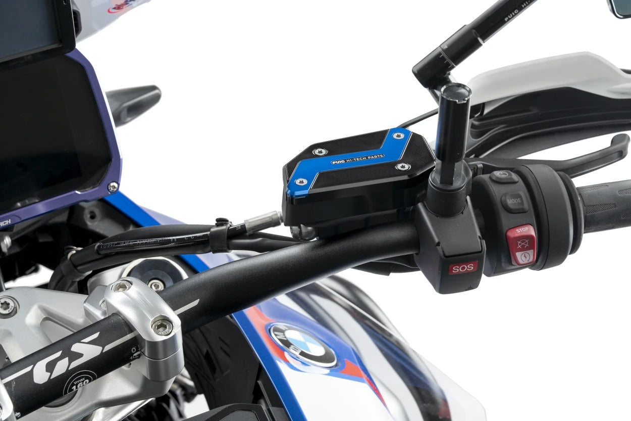 Puig Brake Fluid Reservoir Cover | Silver | BMW R 1300 GS 2023>Current -  Shop name