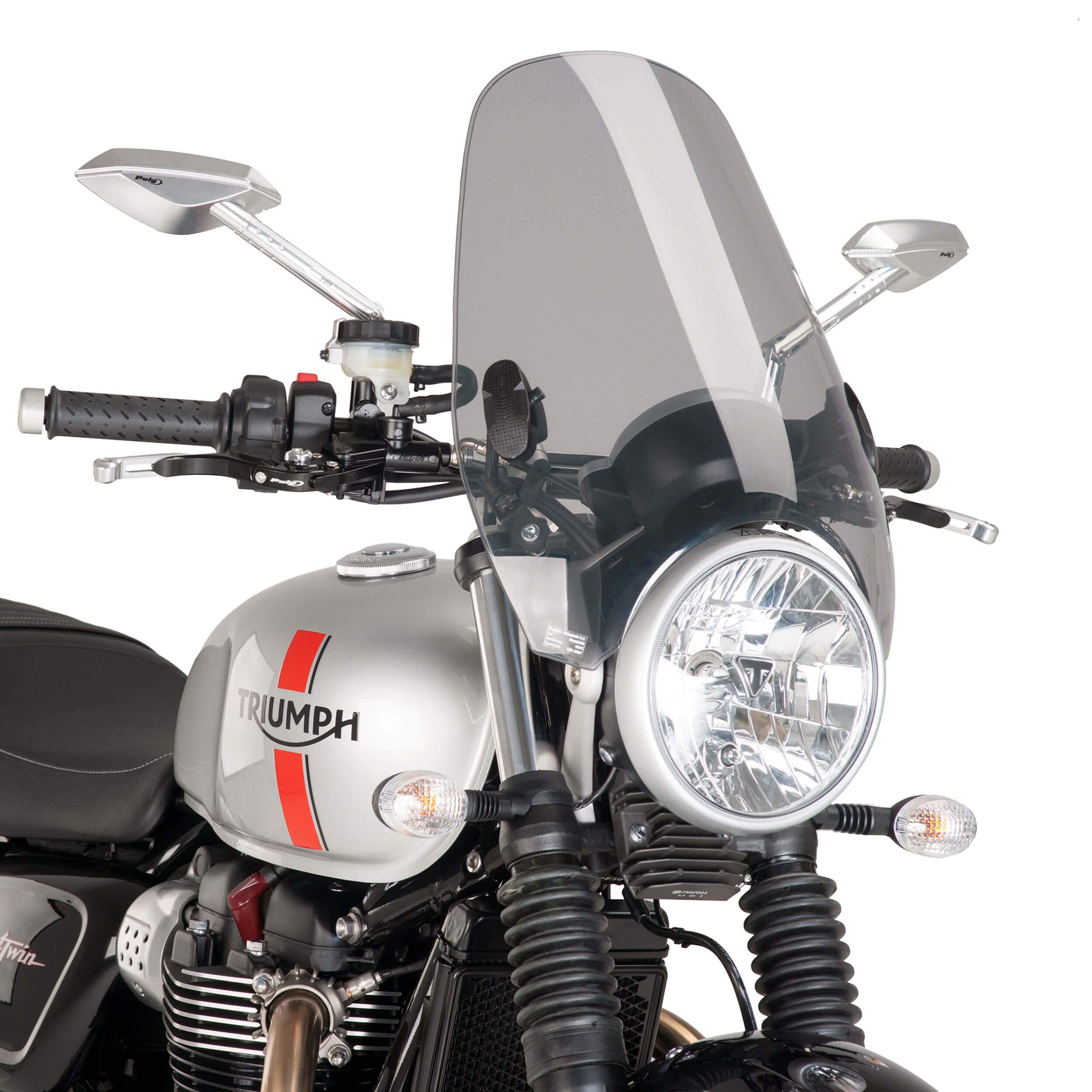 Puig Custom 2 Screen | Light Smoke | Honda CB 1000 R 2018>2020-M0336H-Screens-Pyramid Motorcycle Accessories