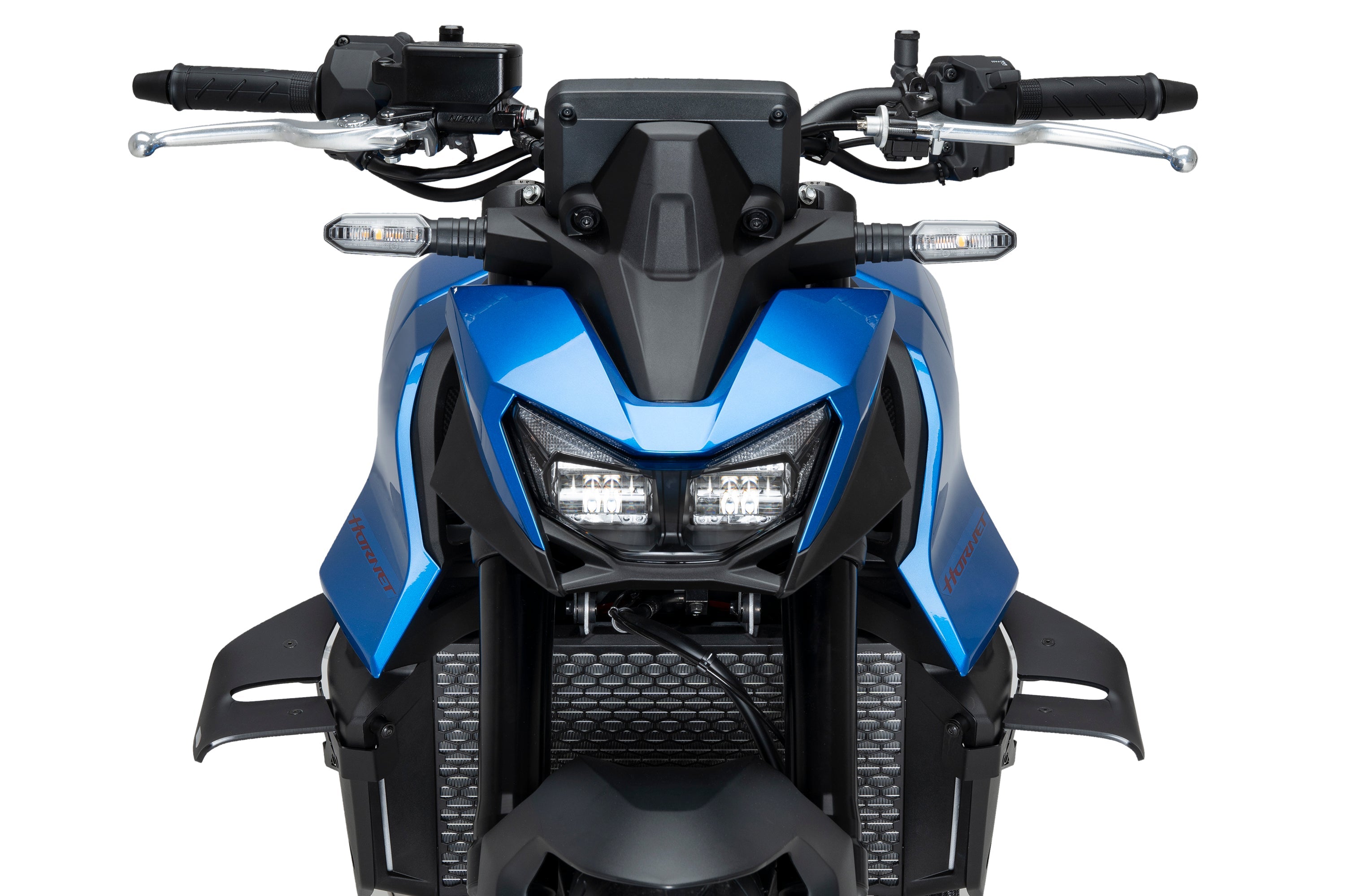Puig D12 Side Downforce Wings | Matte Black | Honda CB750 Hornet 2025>Current -  Shop name