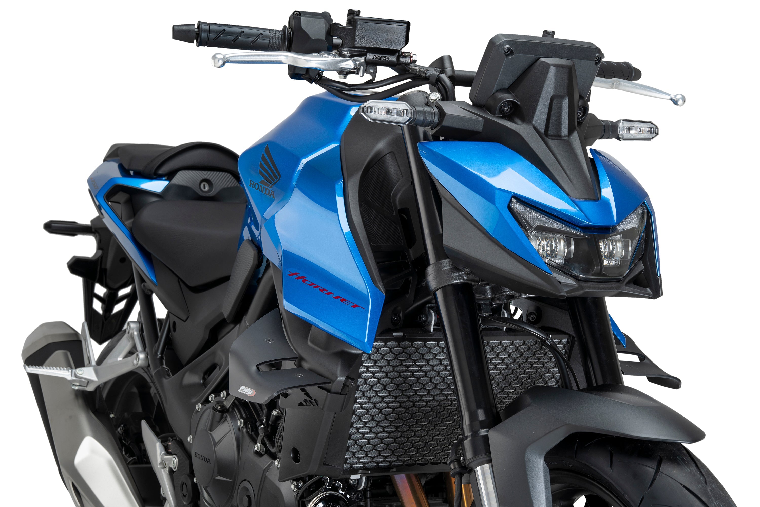 Puig D12 Side Downforce Wings | Matte Black | Honda CB750 Hornet 2025>Current -  Shop name