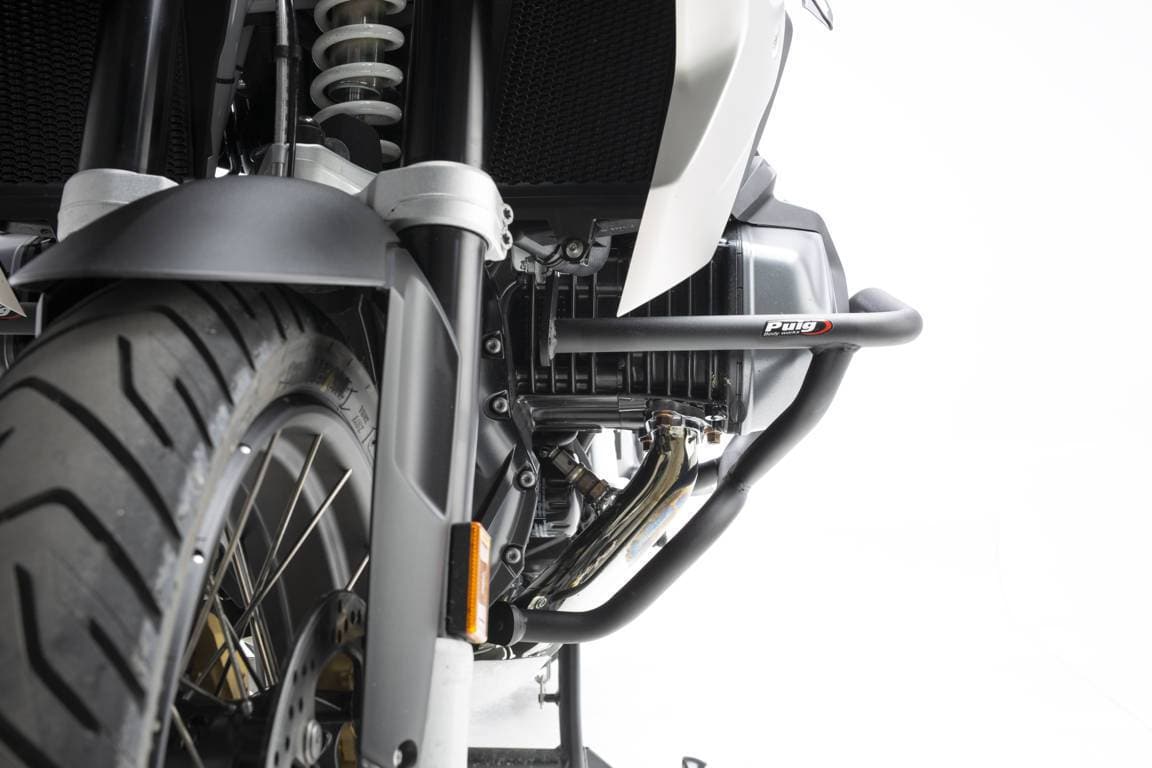 Puig Engine Guards | Low Black | BMW R 1250 GS Adventure 2018>2024-Engine Guards-Pyramid Motorcycle Accessories