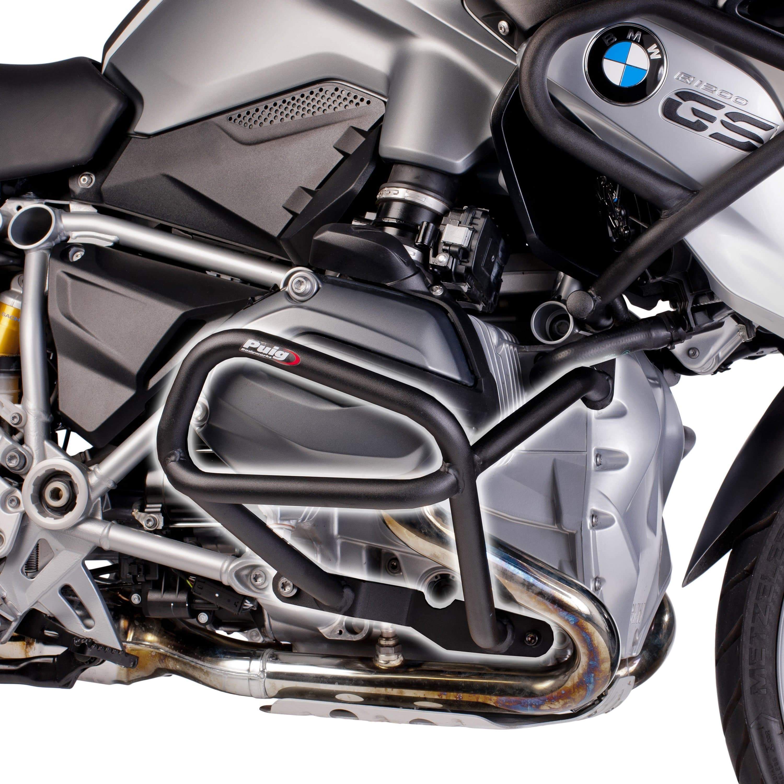 Puig Engine Guards - Lower | Black | BMW R 1200 GS 2014>2018 -  Shop name