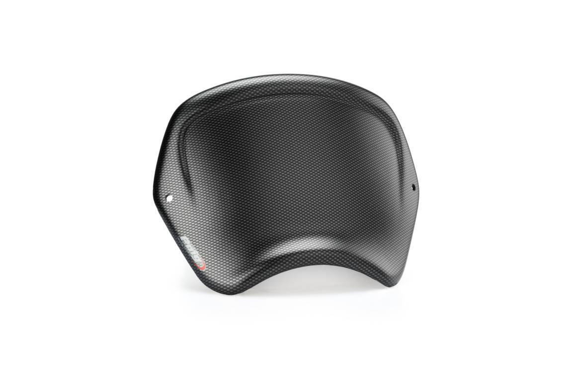 Puig Fly Screen | Carbon Look | Moto Guzzi V7 Stone 850 2021>Current-M3590C-Screens-Pyramid Motorcycle Accessories