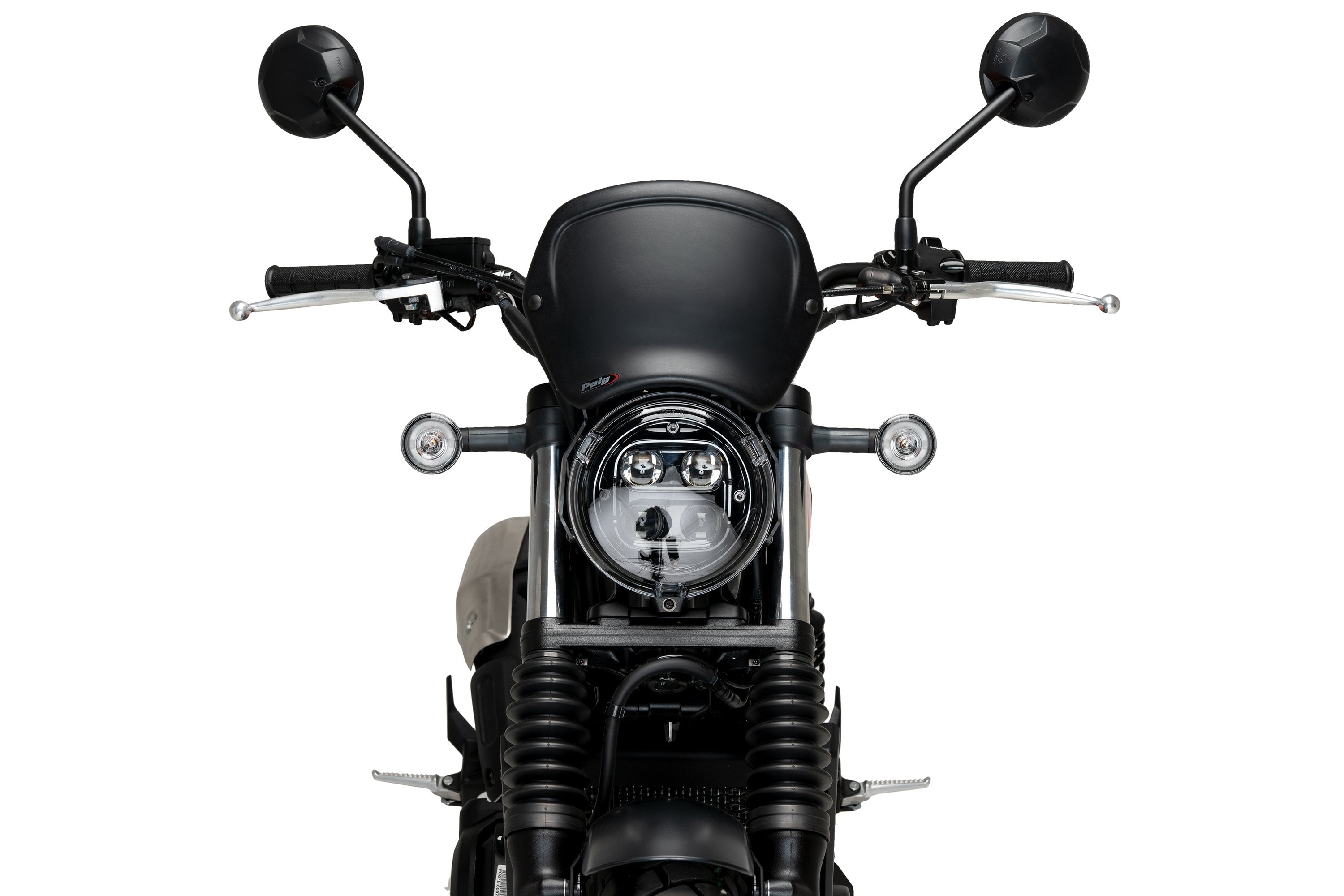 Puig Fly Screen | Matte Black | Honda CL 500 2023>Current -  Shop name