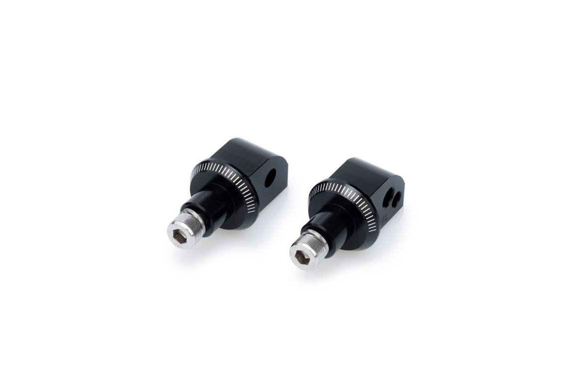 Puig Footpeg Adaptors Passenger | Black | BMW K 1200 R 2005>2008-Adaptors-Pyramid Motorcycle Accessories