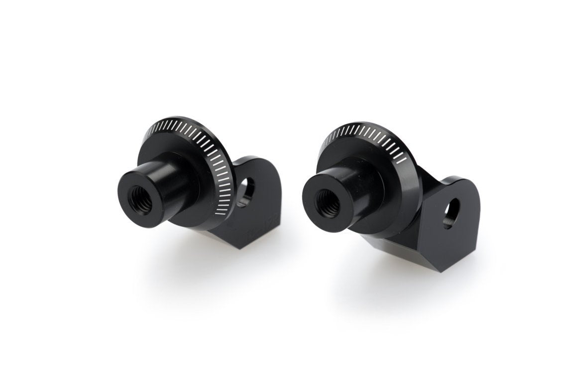 Puig Footpeg Adaptors Rider | Black | BMW G 310 GS 2017>Current -  Shop name