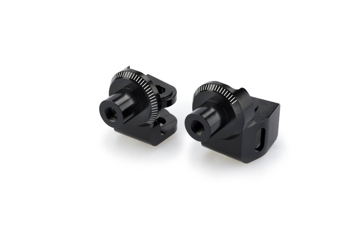 Puig Footpeg Adaptors Rider | Black | Honda CL 500 2023>Current -  Shop name