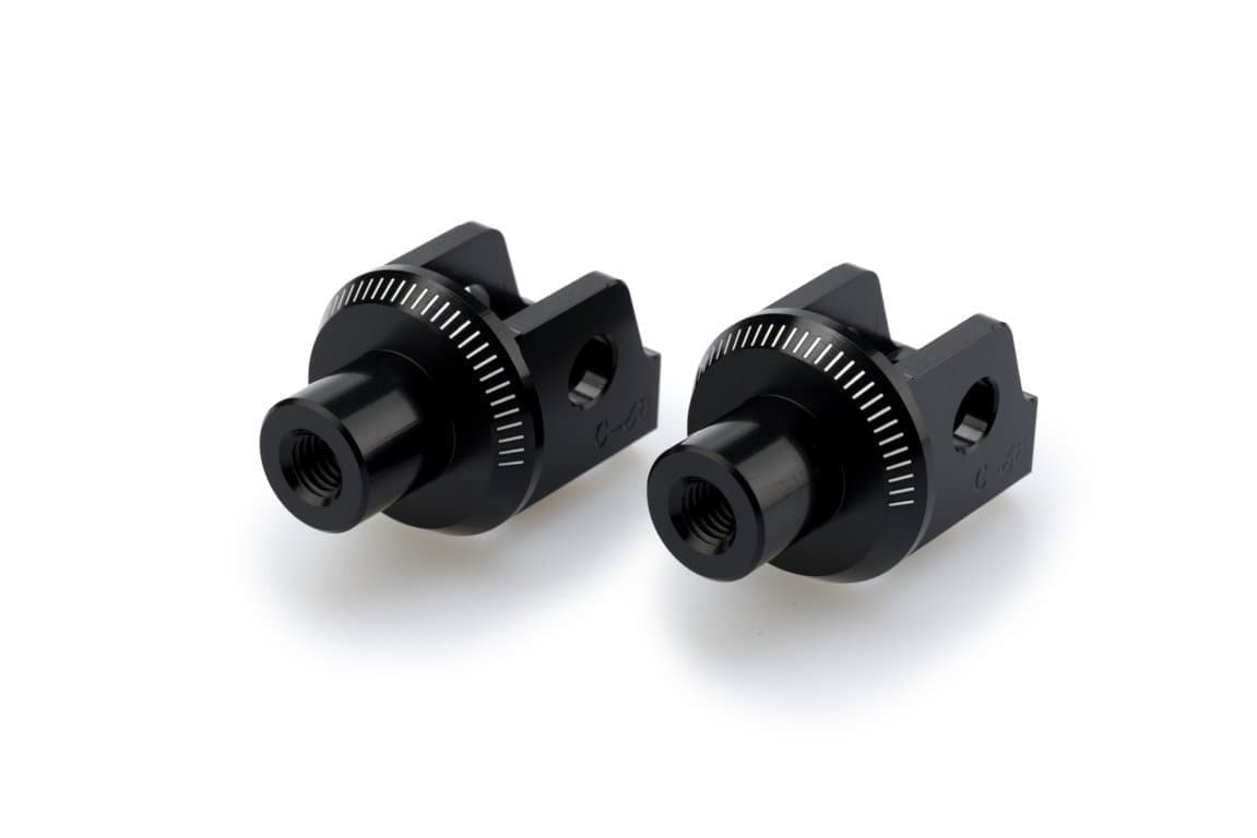 Puig Footpeg Adaptors Rider | Black | Suzuki V-Strom 1050 2020>Current -  Shop name