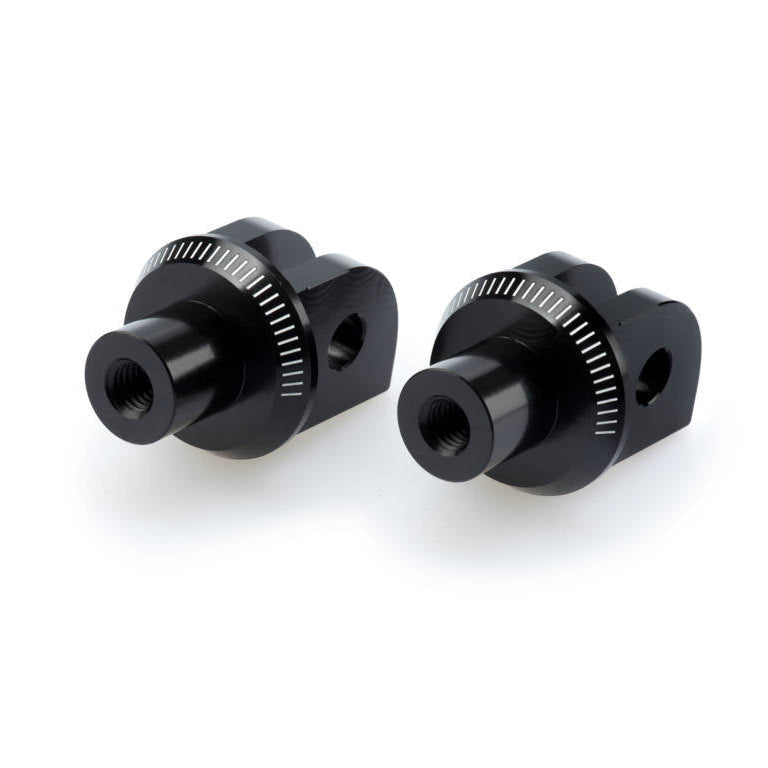 Puig Footpeg Adaptors Rider | Black | Triumph Trident 660 2021>Current -  Shop name