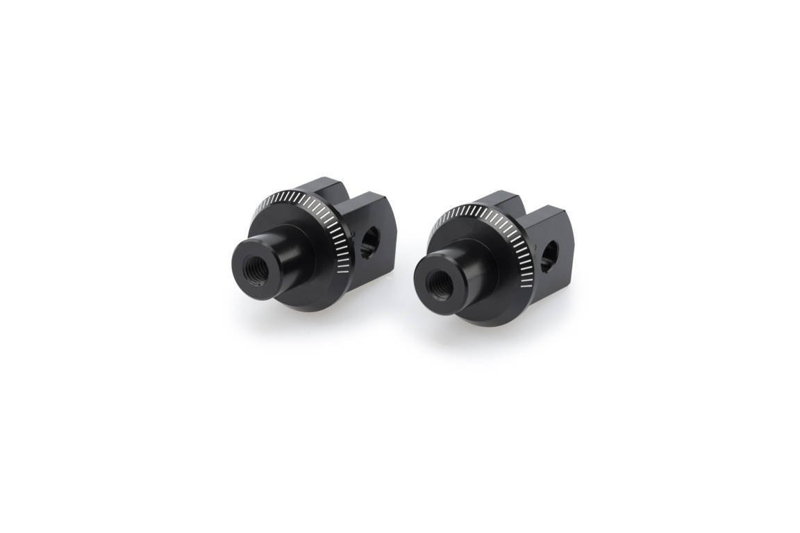 Puig Footpeg Adaptors Rider | Black | Yamaha XSR 125 2021>Current -  Shop name