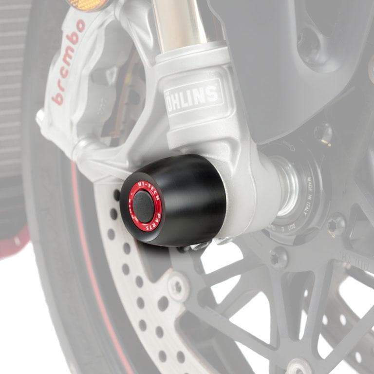 Puig Fork Protectors | Black | Ducati Panigale V4 S Corse 2018>2024-Fork Protectors-Pyramid Motorcycle Accessories