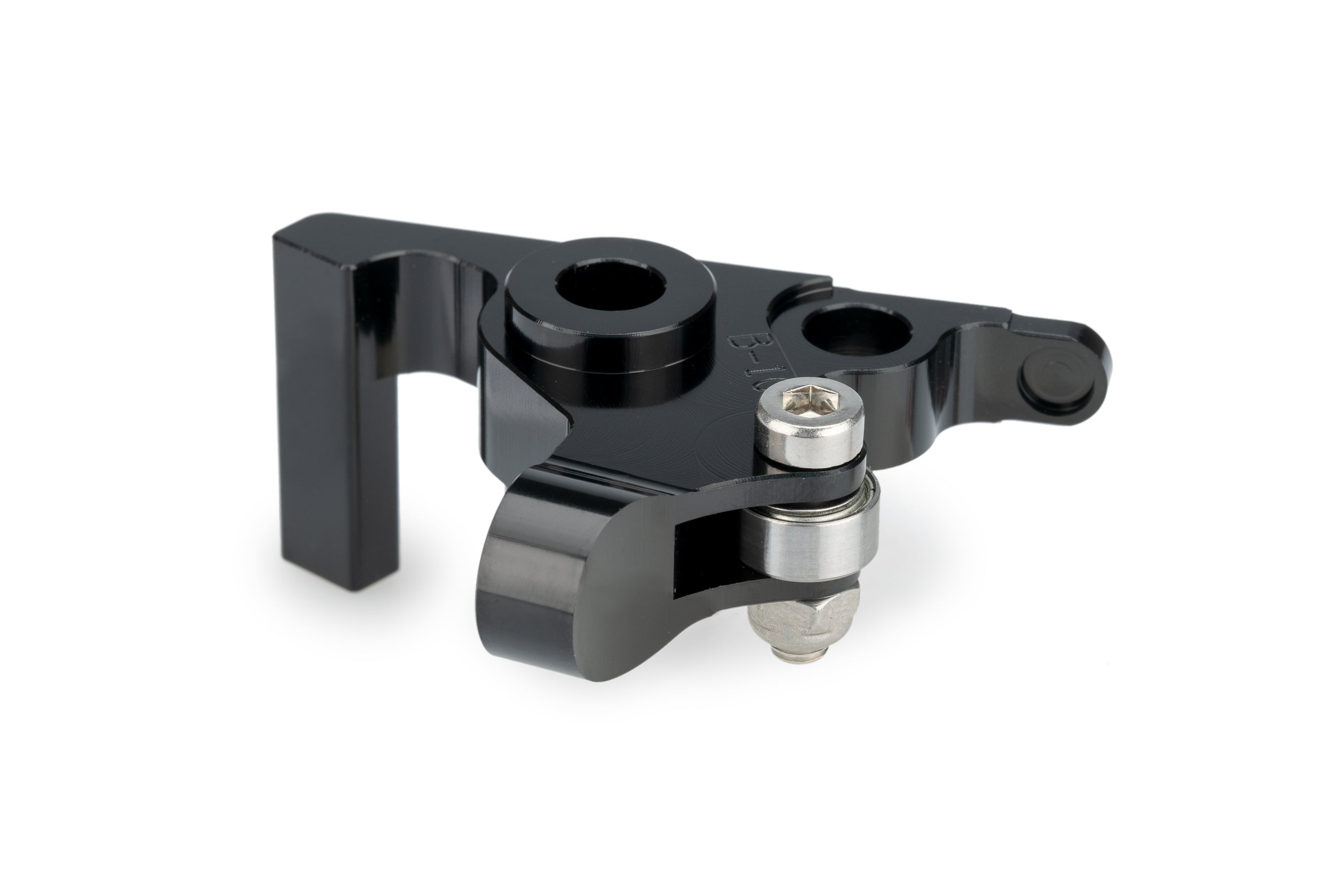 Puig Front Brake Lever Adaptor | Black | CFMoto 450 NK 2023>Current -  Shop name