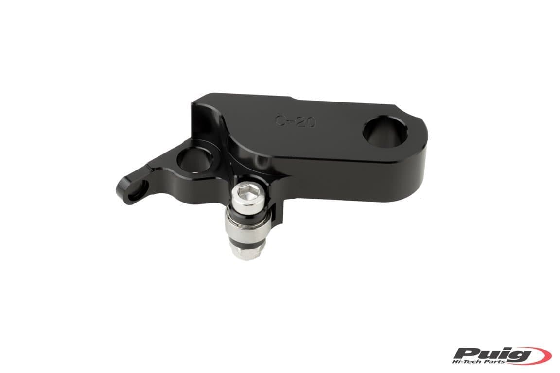 Puig Front Brake Lever Adaptor | Black | Honda CB 650 F 2014>2018-Adaptors-Pyramid Motorcycle Accessories