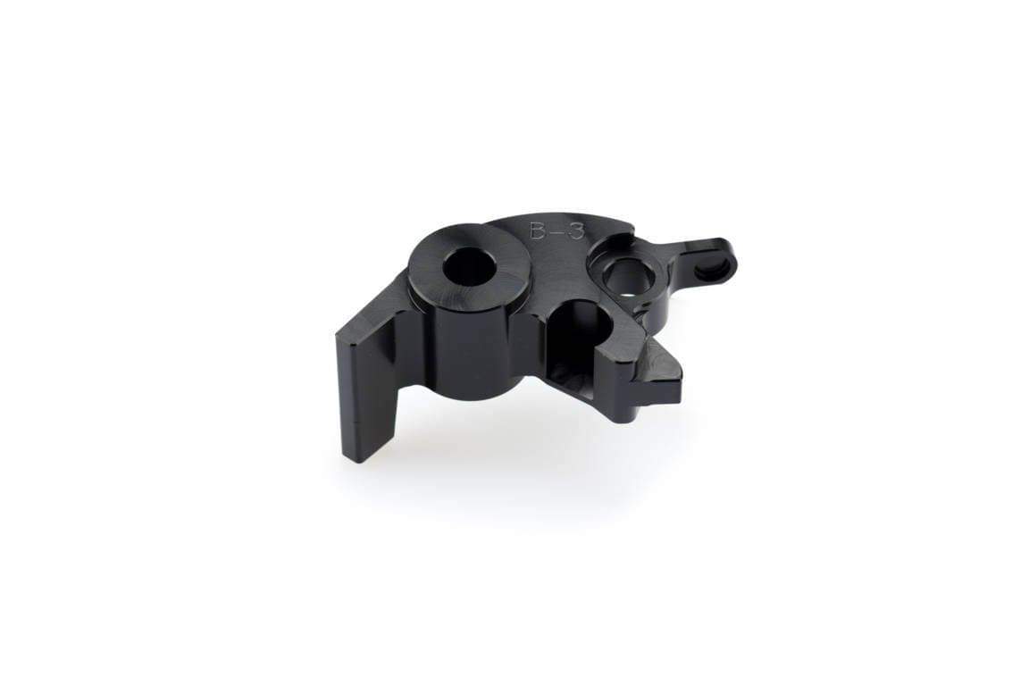 Puig Front Brake Lever Adaptor | Black | MV Agusta Brutale 1000RR/RS 2019>Current-Adaptors-Pyramid Motorcycle Accessories
