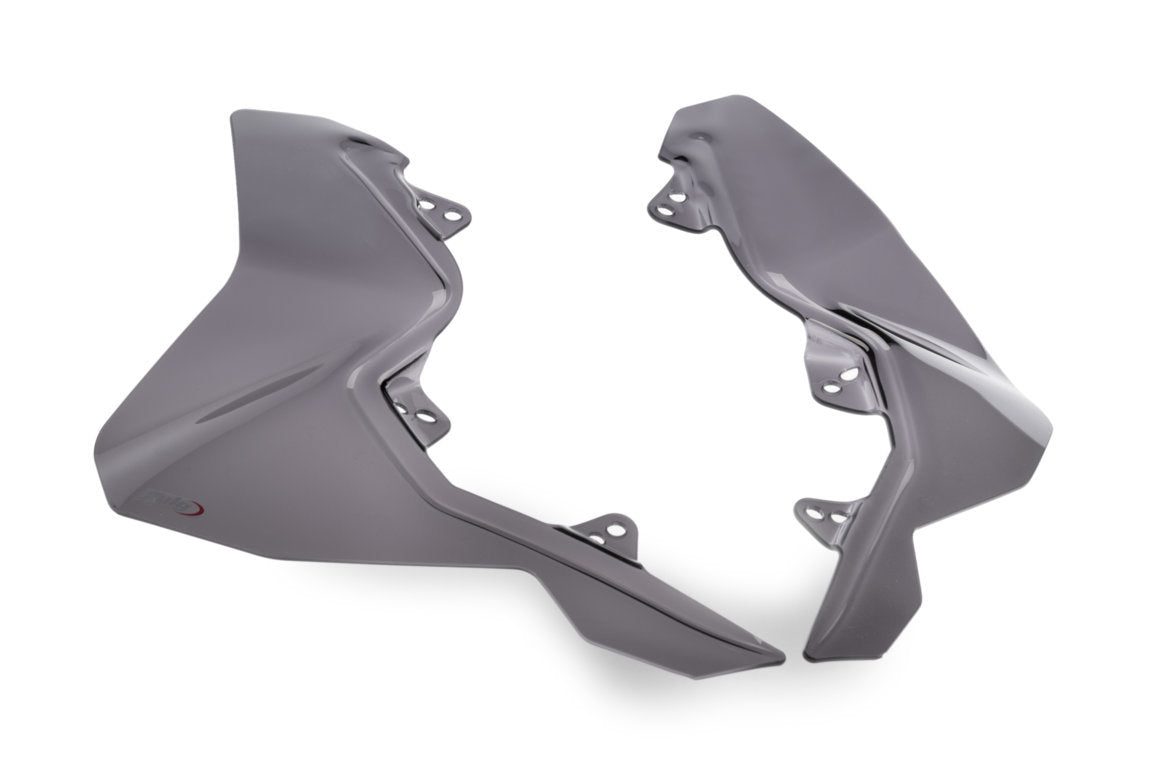 Puig Front Deflectors | Dark Smoke | BMW R 1250 RT 2021>Current-Wind Deflectors-Pyramid Motorcycle Accessories