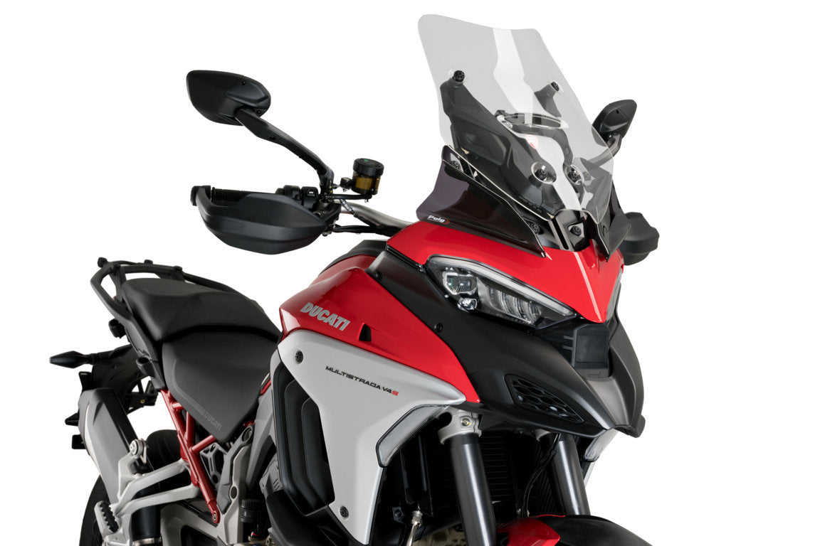 Puig Front Deflectors | Dark Smoke | Ducati Multistrada V4 S 2021>Current -  Shop name