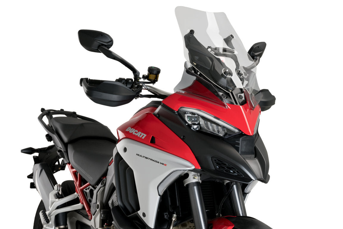 Puig Front Deflectors | Light Smoke | Ducati Multistrada V4 S 2021>Current -  Shop name