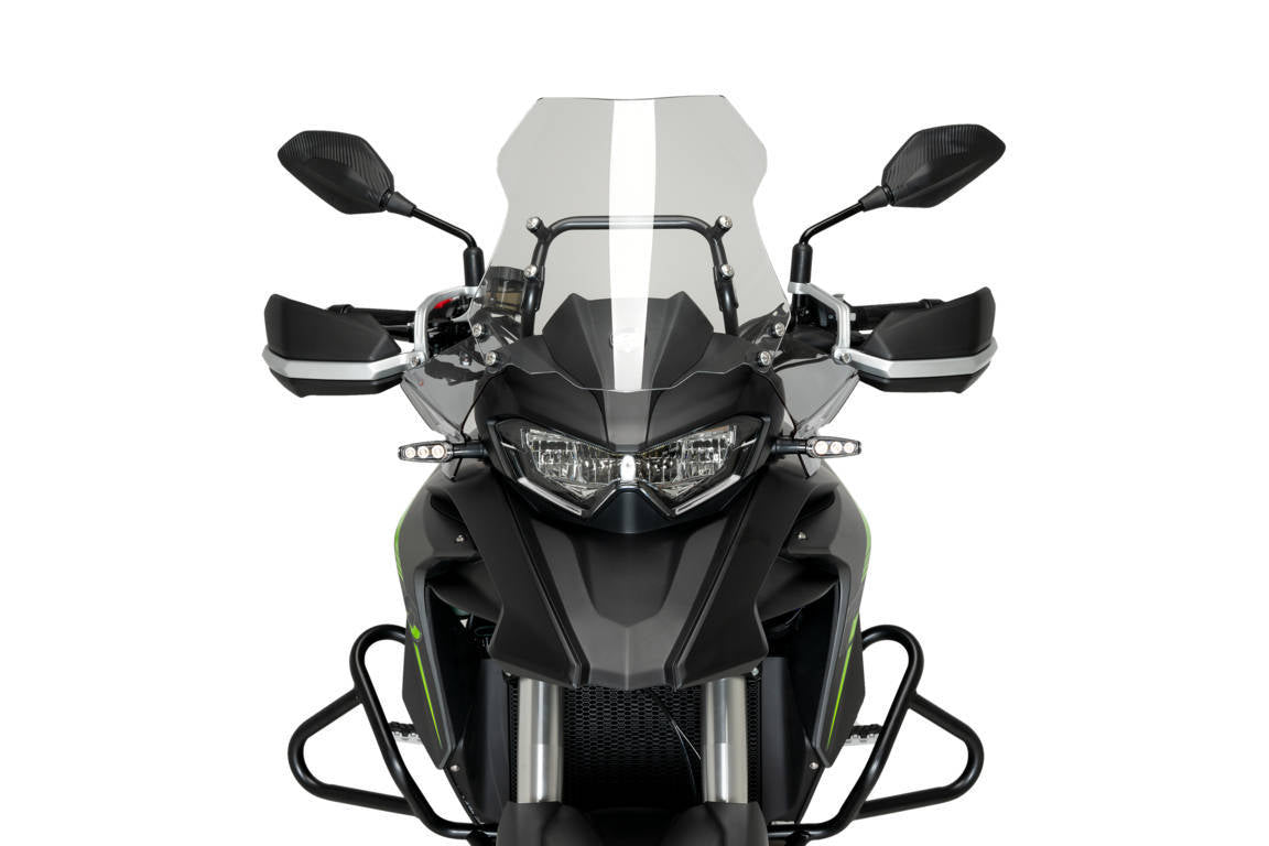 Puig Front Deflectors | Light Smoke | QJ MOTOR SRT 550 On Road/550X Trail/700X Trail 2023>Current -  Shop name