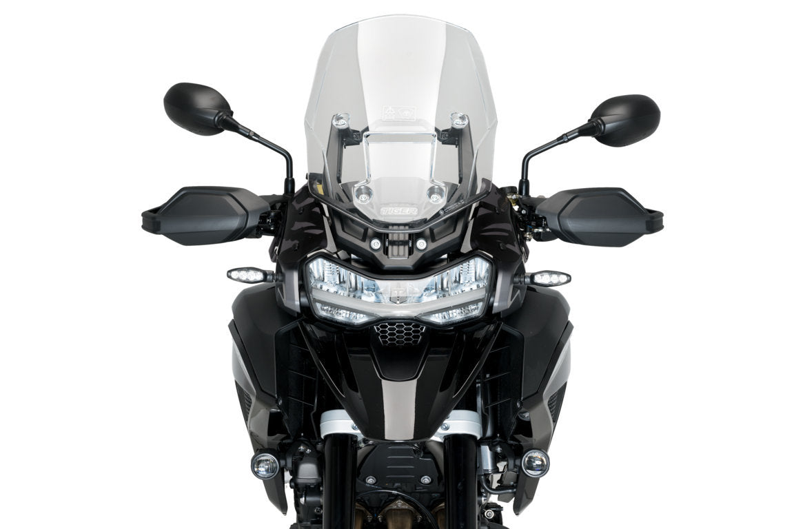 Puig Front Upper Deflectors | Dark Smoke | Triumph Tiger 1200 2022>2023 -  Shop name