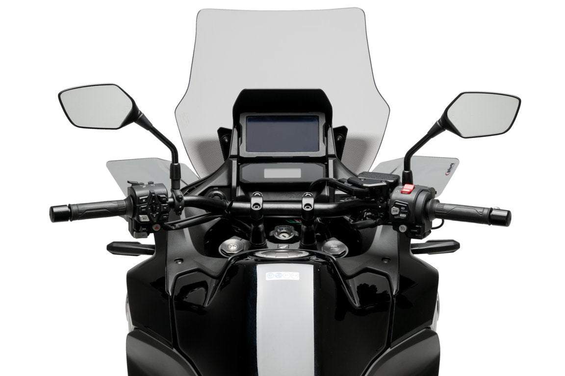 Puig Front Upper Deflectors | Light Smoke | Honda NT1100 2022>Current -  Shop name