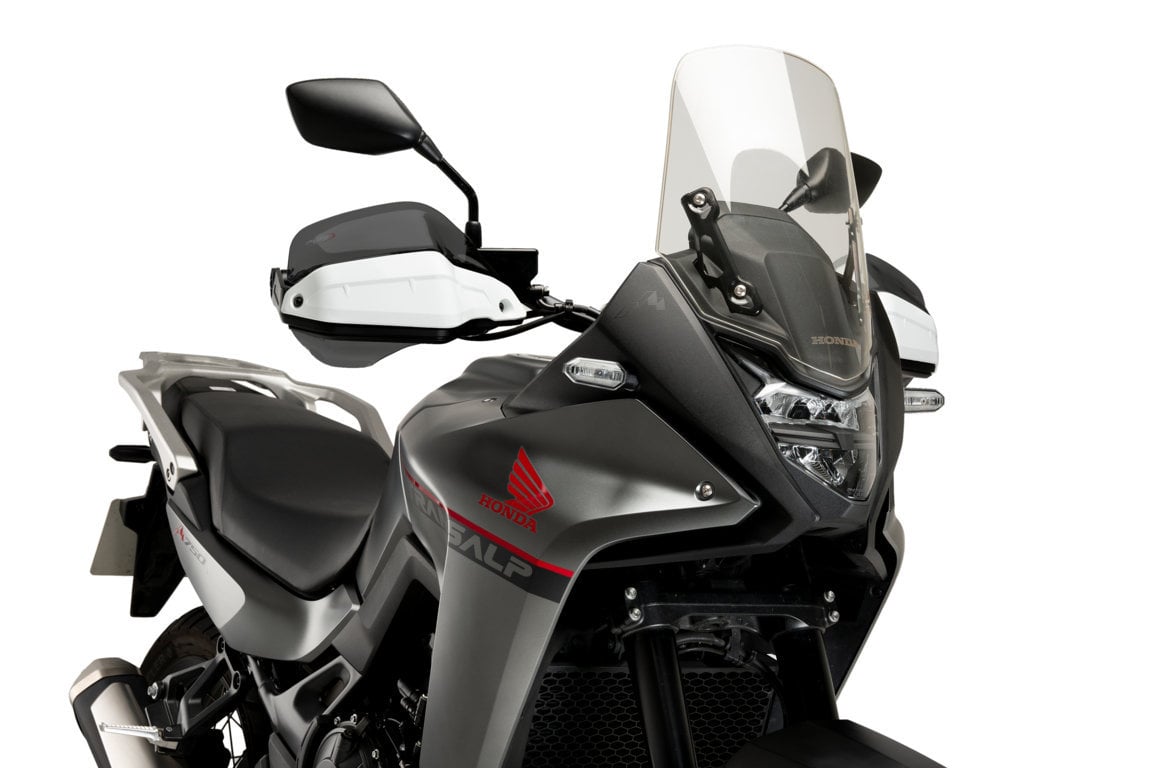 Puig Handguard Extensions | Dark Smoke | Honda XL750 Transalp 2023>Current-M21771F-Handguard Extensions-Pyramid Motorcycle Accessories