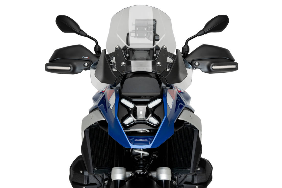Puig Handguard Extensions | Matte Black | BMW R1300GS 2023>Current-M21898J-Handguard Extensions-Pyramid Motorcycle Accessories