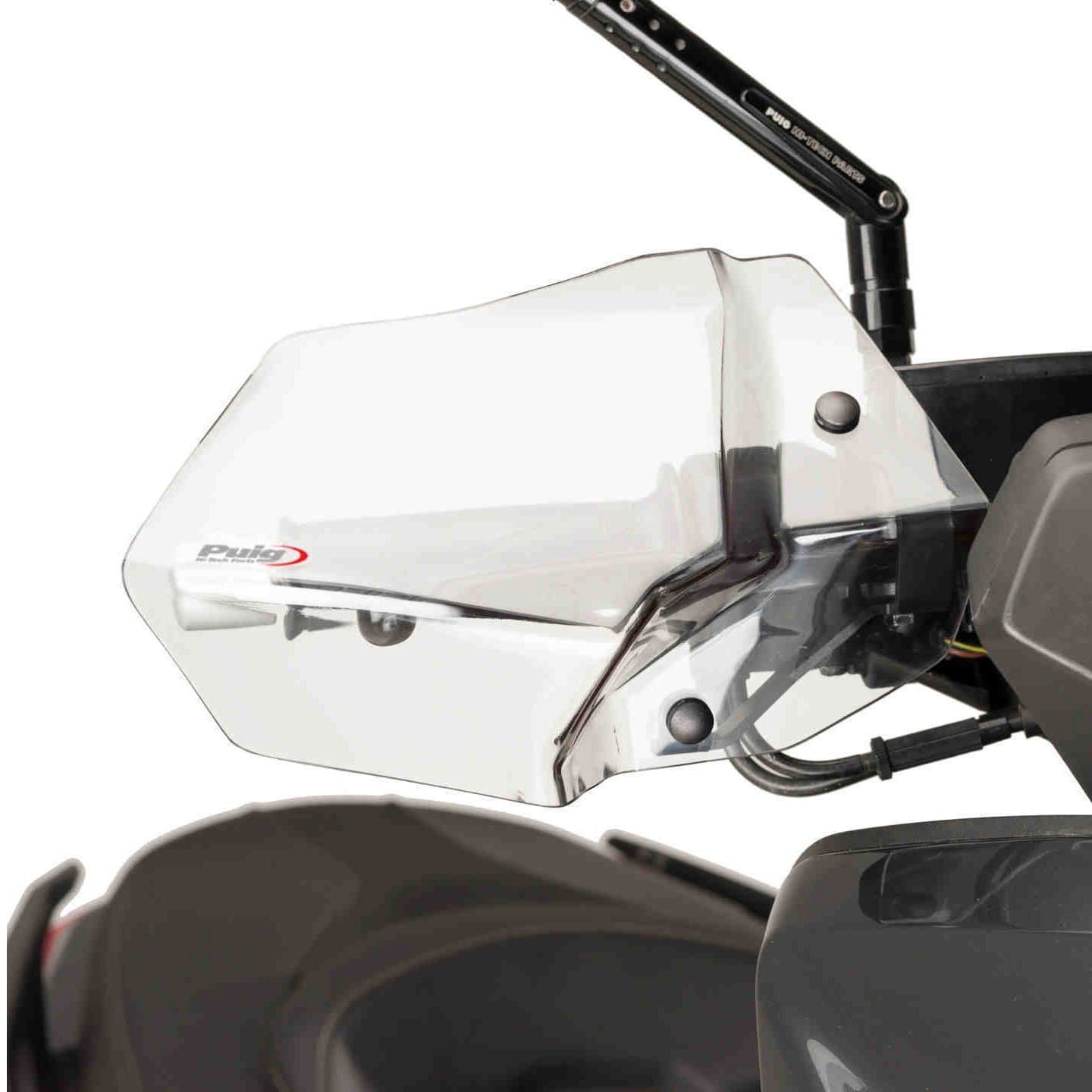 Puig Handguards | Clear | Yamaha XMAX 300 2017>Current-M8111W-Handguards-Pyramid Motorcycle Accessories