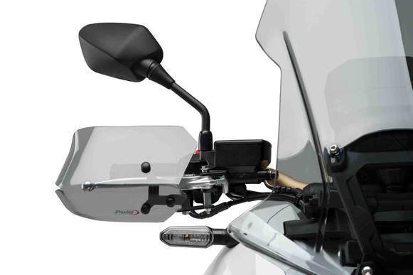 Puig Handguards | Light Smoke | Honda NC 750 D Integra 2014>2020-M9652H-Handguards-Pyramid Motorcycle Accessories
