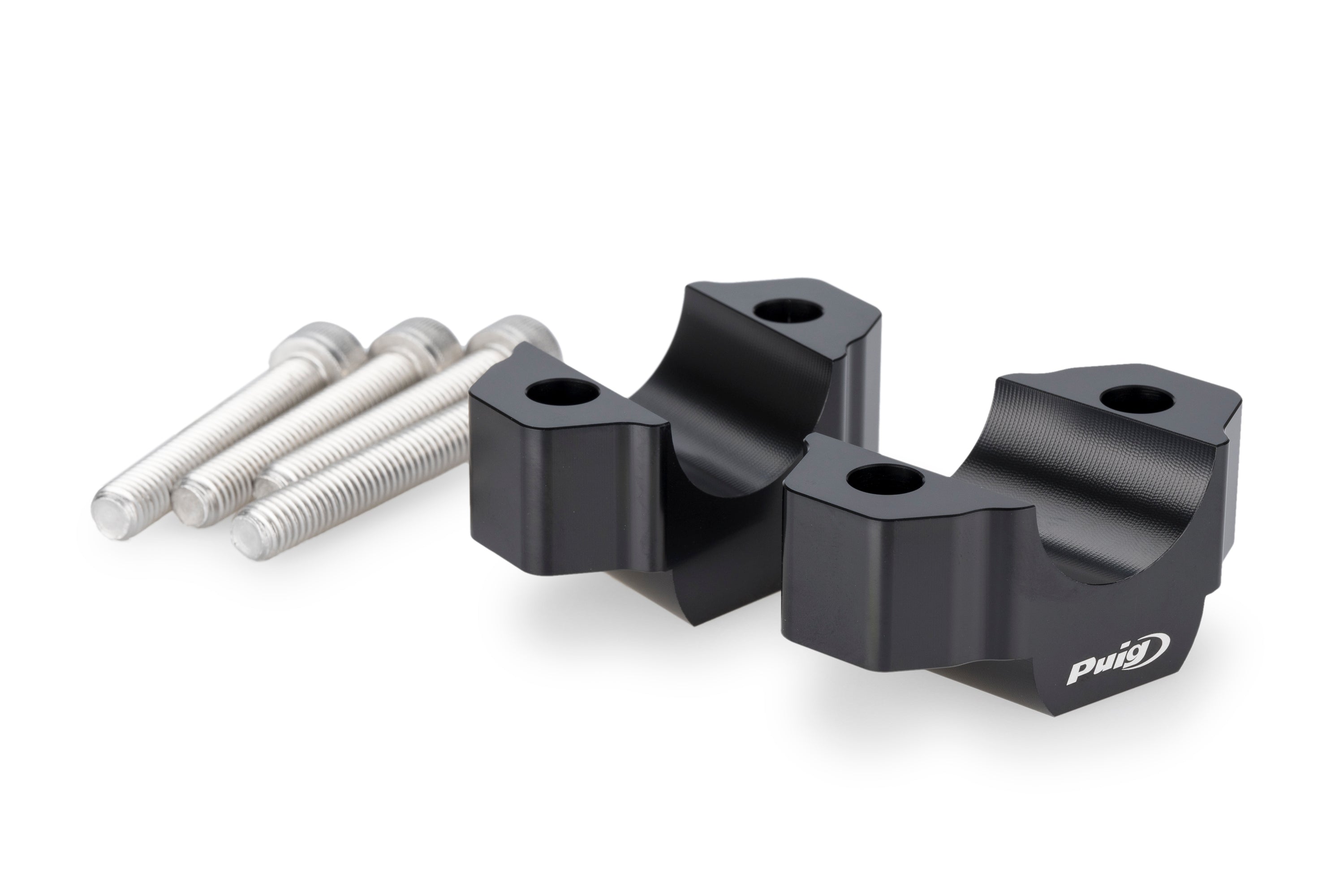 Puig Handlebar Risers - 25mm Rise | Black | Yamaha MT-09/SP 2024>Current -  Shop name