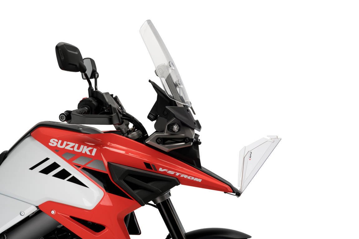 Puig Headlight Guard | Clear | Suzuki V-Strom 1050XT 2020>Current-Headlight Protection-Pyramid Motorcycle Accessories