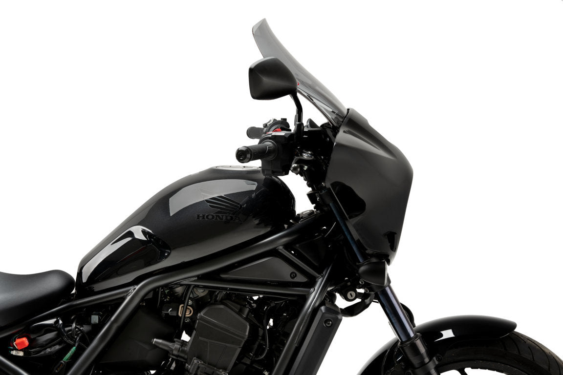 Puig High-Road Screen for OEM Fairing | Light Smoke | Honda CMX1100T Rebel 2023>Current-Screens-Pyramid Motorcycle Accessories