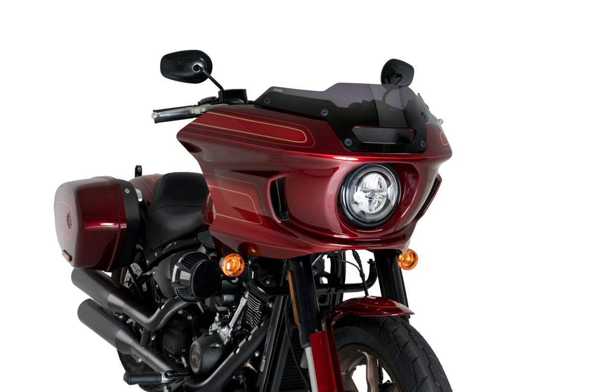 Puig High-Road Sport Screen | Dark Smoke | Harley Davidson Softail Low Rider ST (FXLRST) 2022>Current -  Shop name