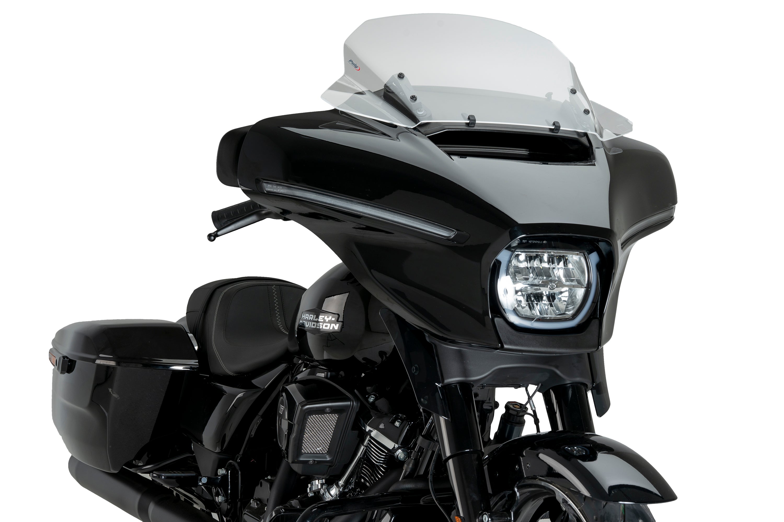 Puig High-Road Touring Screen for OEM Fairing | Harley Davidson Street Glide (FLHX) 2024>Current -  Shop name
