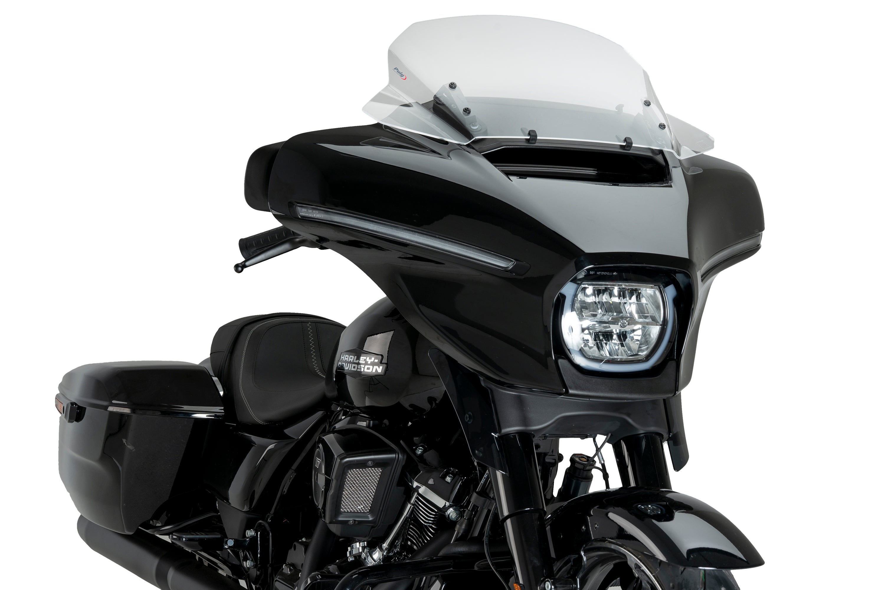 Puig High-Road Touring Screen for OEM Fairing | Harley Davidson Street Glide (FLHX) 2024>Current -  Shop name
