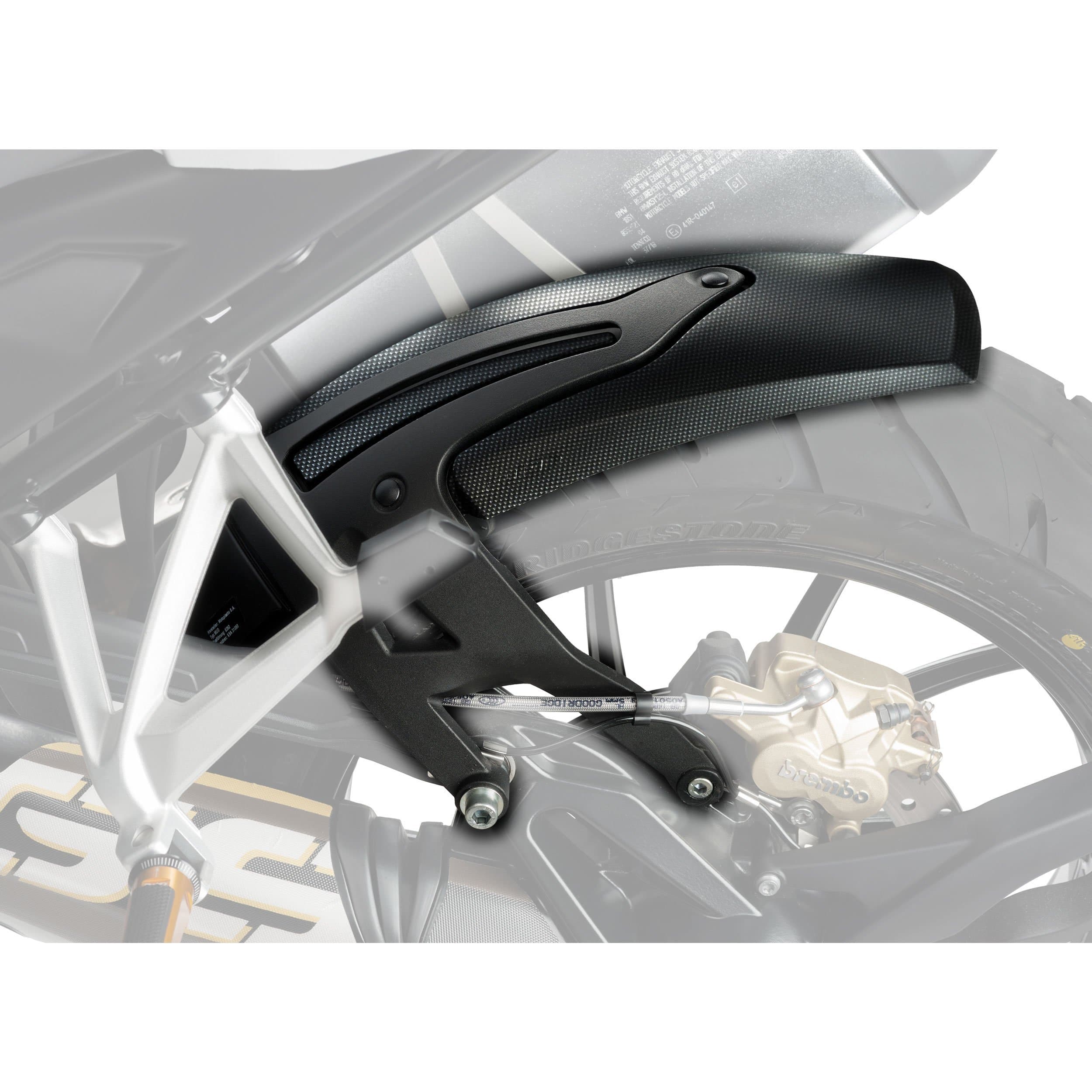 Puig Hugger | Carbon Look | BMW R 1250 GS Adventure 2018>2024-M1947C-Huggers-Pyramid Motorcycle Accessories