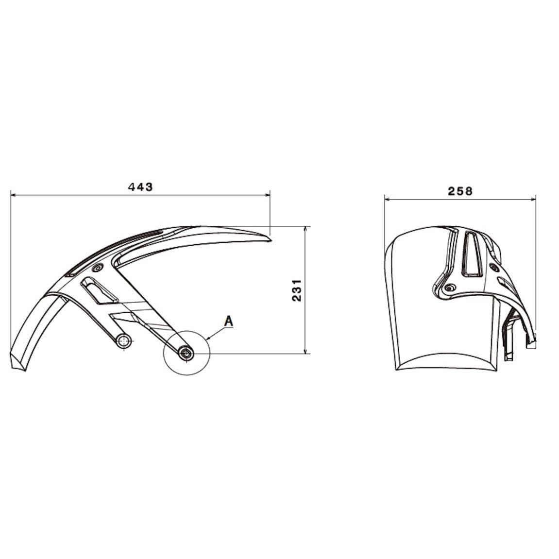 Puig Hugger | Carbon Look | BMW R 1250 RS 2019>Current-Huggers-Pyramid Motorcycle Accessories