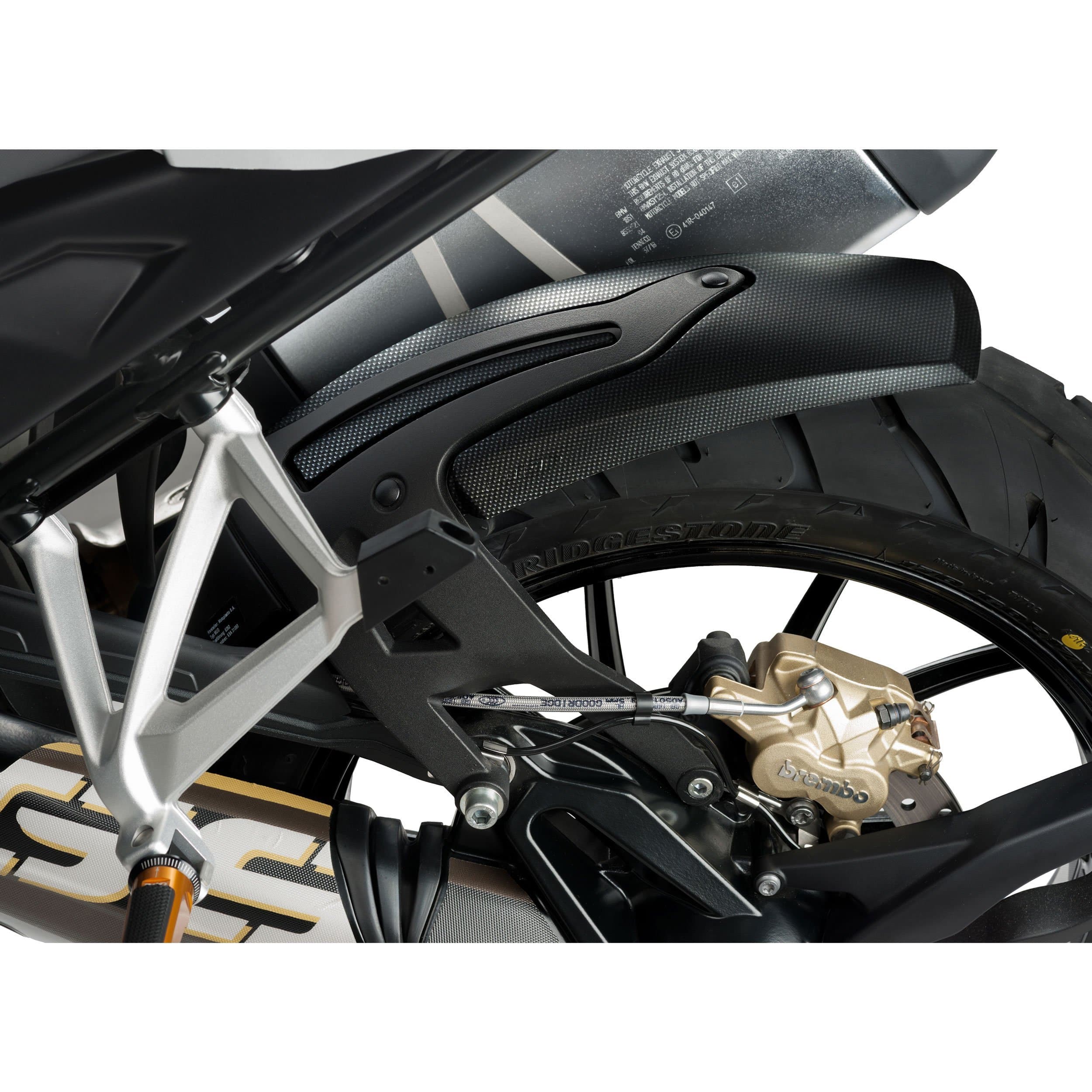 Puig Hugger | Carbon Look | BMW R1200 GS Rallye/Exc 2018>2018-M1947C-Huggers-Pyramid Motorcycle Accessories